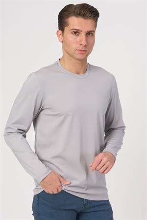 WHİTE STONE  2025-Y  3024 BASIC UZUNKOL TSIRT    GRİ