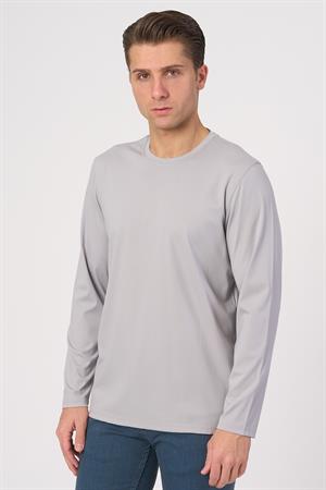 WHİTE STONE  2025-Y  3024 BASIC UZUNKOL TSIRT    GRİ