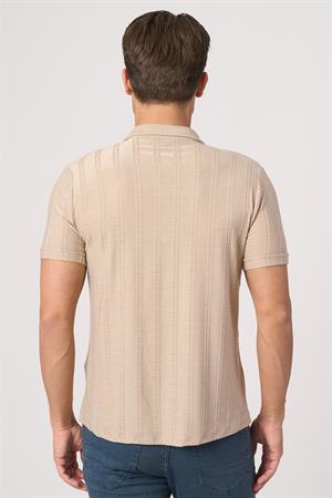 WHİTE STONE  2025-Y  3176-G GÖMLEK- TSHIRT    BEJ