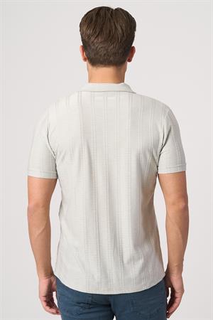WHİTE STONE  2025-Y  3176-G GÖMLEK- TSHIRT    GRİ