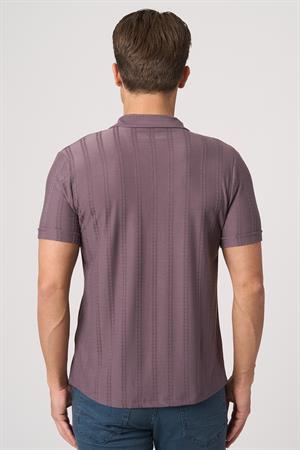 WHİTE STONE  2025-Y  3176-G GÖMLEK- TSHIRT    MOR