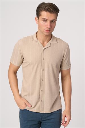 WHİTE STONE  2025-Y  3200-G GÖMLEK- TSHIRT    BEJ