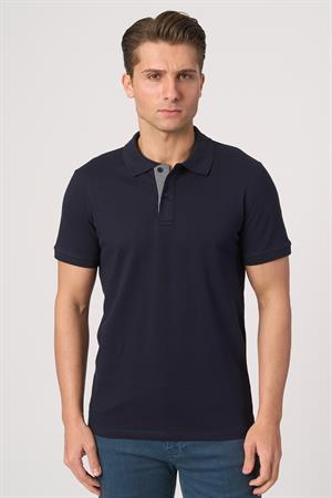 WHİTE STONE  2025-Y  3225-Y POLA YAKA TSHIRT    LACİ
