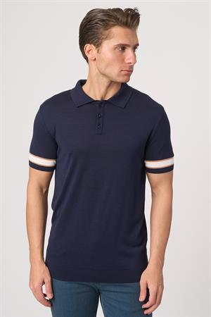 WHİTE STONE  2025-Y  LM1  P.YAKA DÜĞMELİ  TSHIRT    LACİ