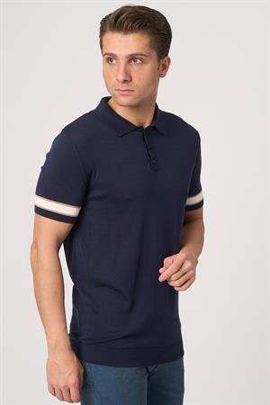 WHİTE STONE  2025-Y  LM1  P.YAKA DÜĞMELİ  TSHIRT    LACİ