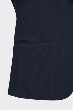 Lacivert Kapak Cepli Smart Casual Ceket