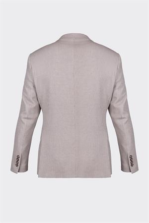 Açık Kahve Kapak Cepli Smart Casual Ceket