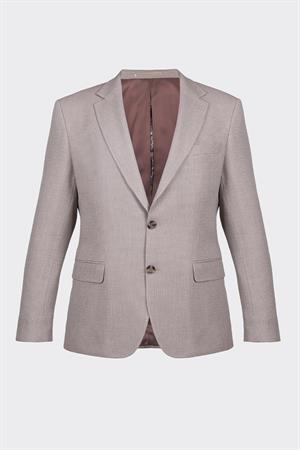 Açık Kahve Kapak Cepli Smart Casual Ceket