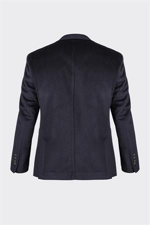 Lacivert Kadife Fitilli Casual Premium Ceket