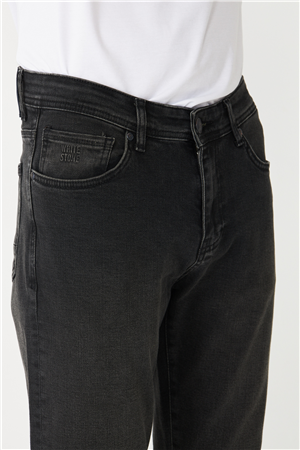 Antrasit Düz Kesim Modern Jean