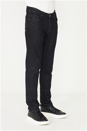 Siyah Premium Denim Erkek Jean Pantolon
