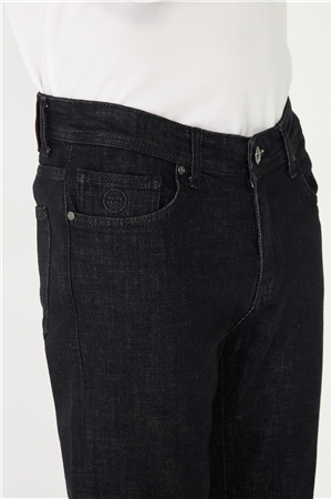 Siyah Premium Denim Erkek Jean Pantolon