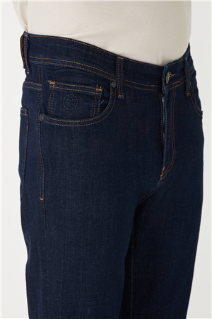 Lacivert Klasik Denim Erkek Jean Pantolon