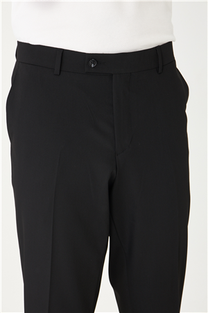 Siyah Modern Kesim Günlük Klasik Pantolon