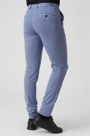 White Stone Barcelos P1035 Regular Fit Semanta Likralı Orme Jogger Pantolon İndigo