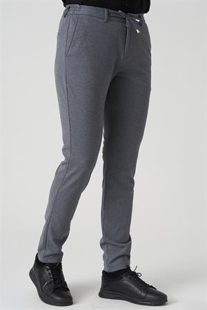 White Stone Barcelos P1035 Regular Fit Semanta Likralı Orme Jogger Pantolon Laci