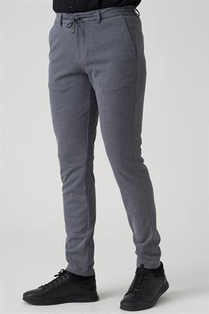 White Stone Barcelos P1035 Regular Fit Semanta Likralı Orme Jogger Pantolon Laci