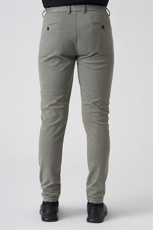 White Stone Barcelos P1035 Regular Fit Semanta Likralı Orme Jogger Pantolon Haki