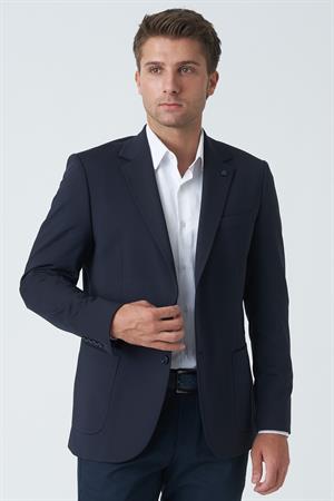 White Stone Belfast C4010 Slim Fit 6 Drop Ceket Laci