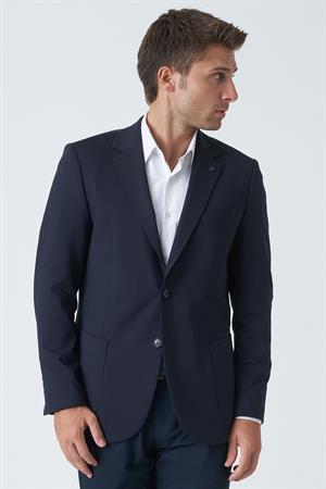 White Stone Belfast C4010 Slim Fit 6 Drop Ceket Laci