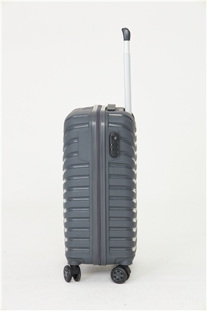 Antrasit Orta Boy Sert Kabuk Valiz   