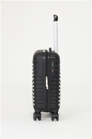 Siyah Kabin Boy Sert Kabuk Valiz