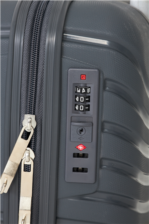 Antrasit Kabin Boy Sert Kabuk Valiz   