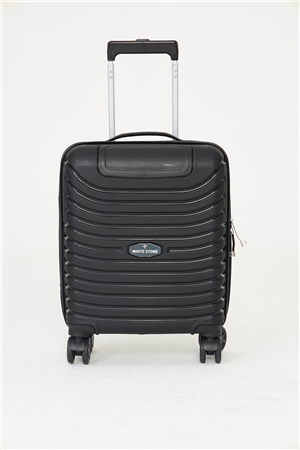 Siyah Kabin Boy Sert Kabuk Valiz