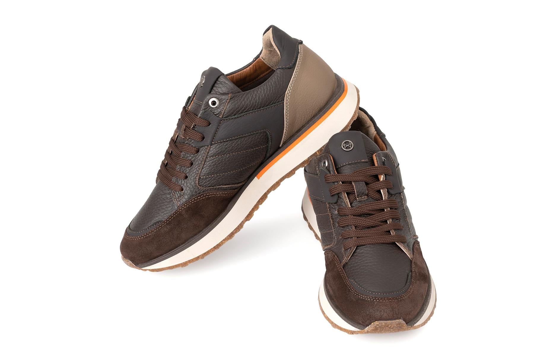 White Stone  2024-K  18178 CASUAL AYAKKABI    KAHVE