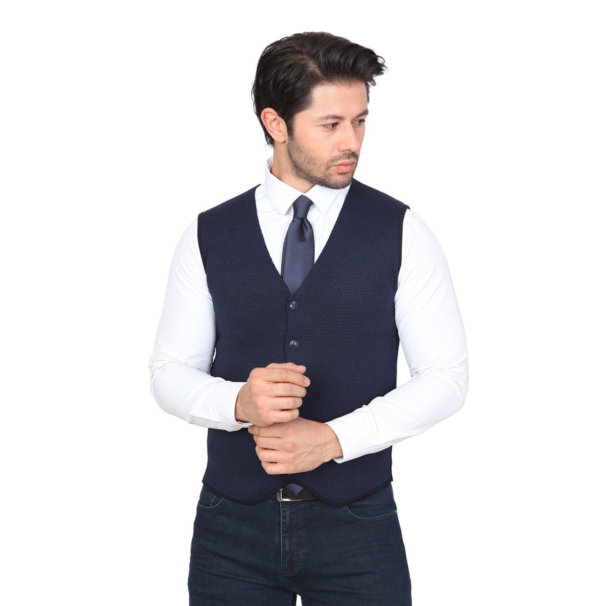 White Stone2020-K  JAKARLAGE YELEK    K.MAVİ