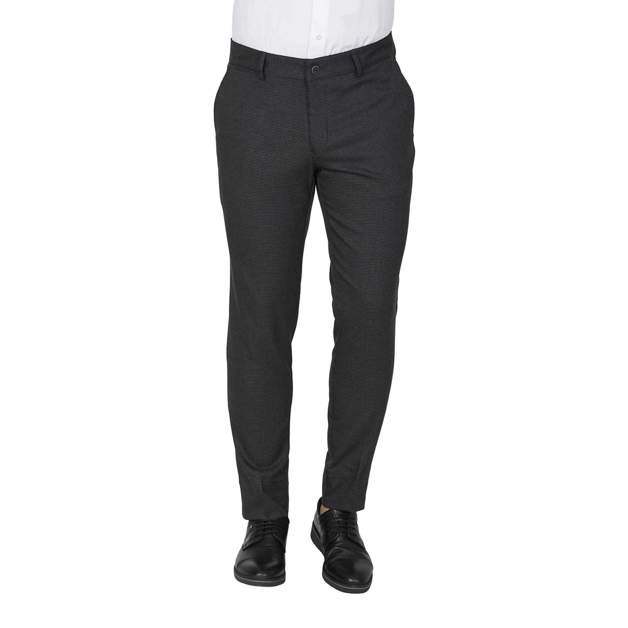 WHİTE STONE2020-K  POLİVİSKON SLİMFİT PANTOLON  YENİ133  DESENLİ