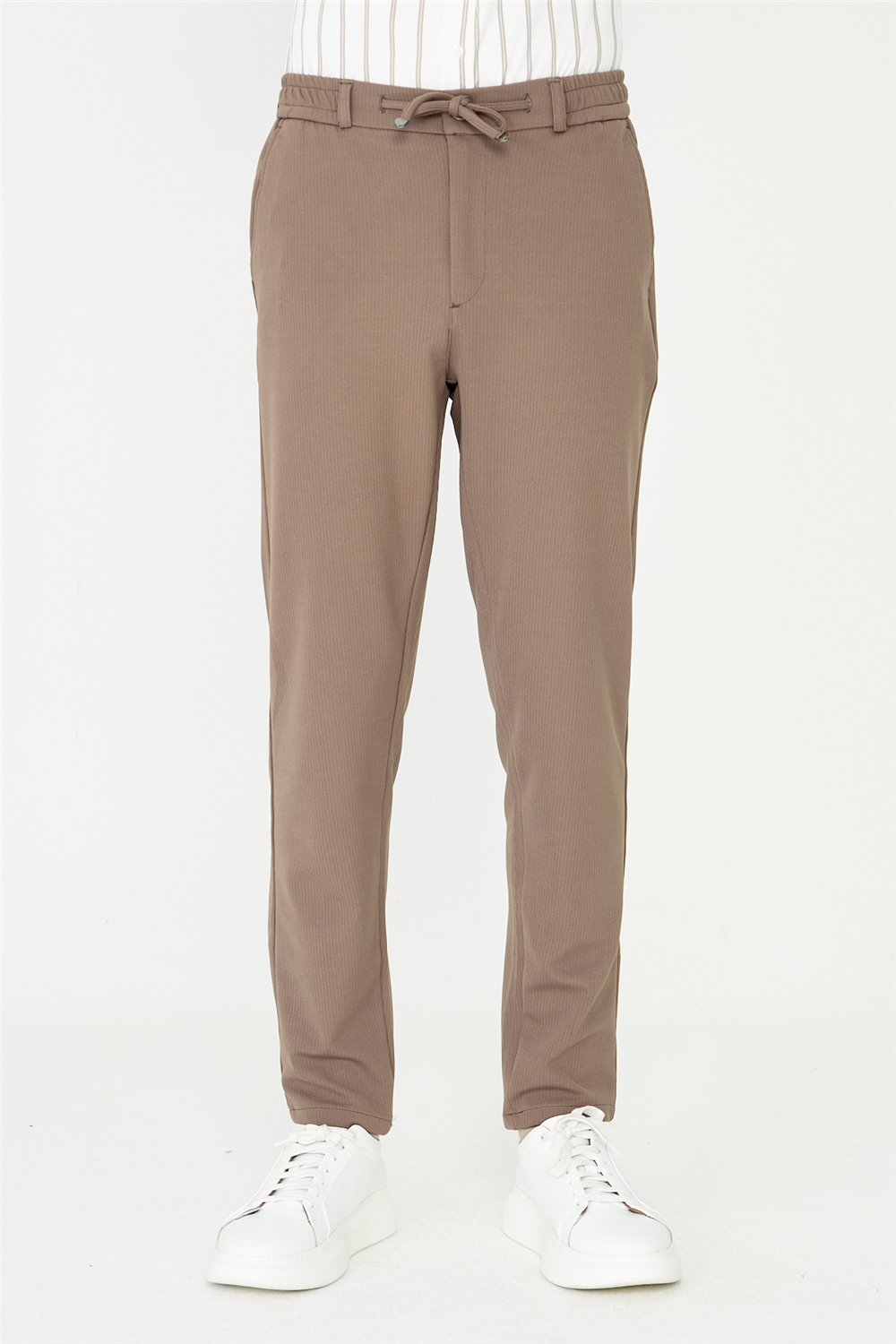 White StoneKahve Jogger Pantolon 