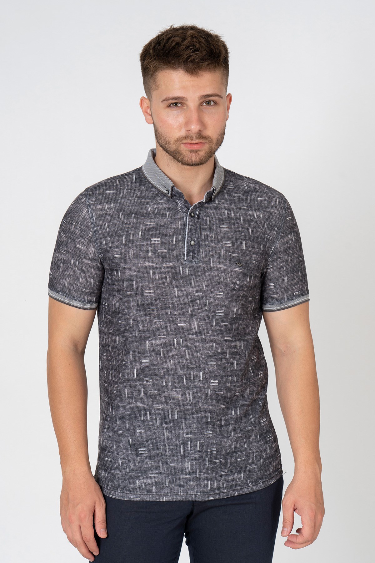 White StoneWHİTE STONE  2022-Y  9060 POLO YAKA  TSHIRT    SİYAH