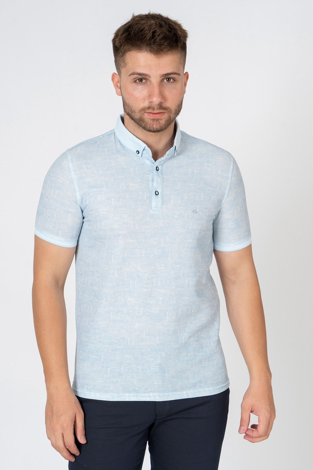 White StoneWHİTE STONE  2022-Y  9060 POLO YAKA  TSHIRT    MAVİ