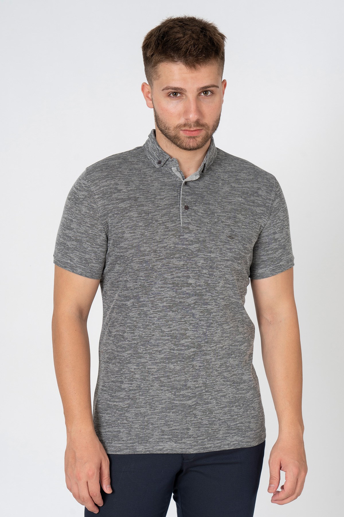 White StoneWHİTE STONE  2022-Y  9063 POLO YAKA TSHIRT    SİYAH