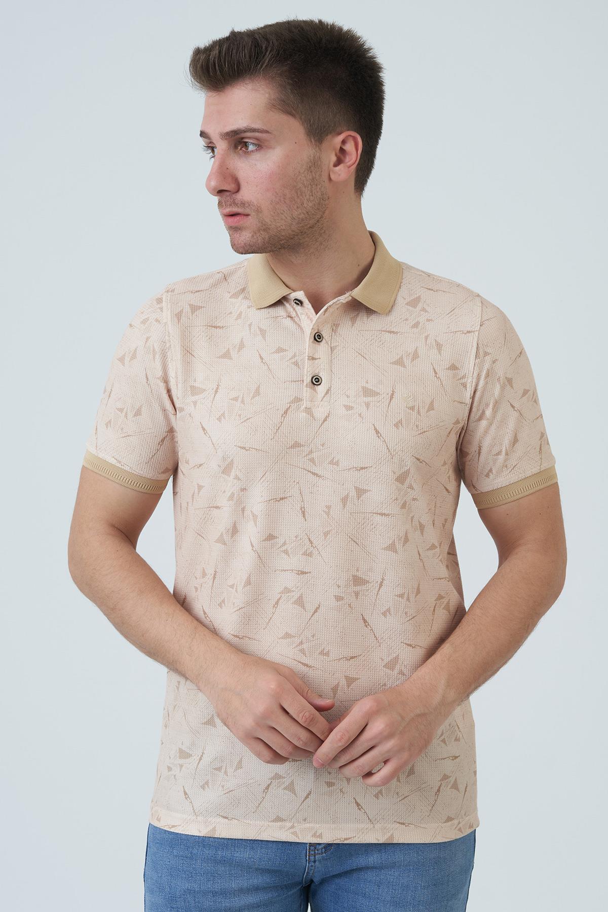 White StoneWHİTE STONE  2024-Y  9082  YAKALI  TSHIRT    SARI