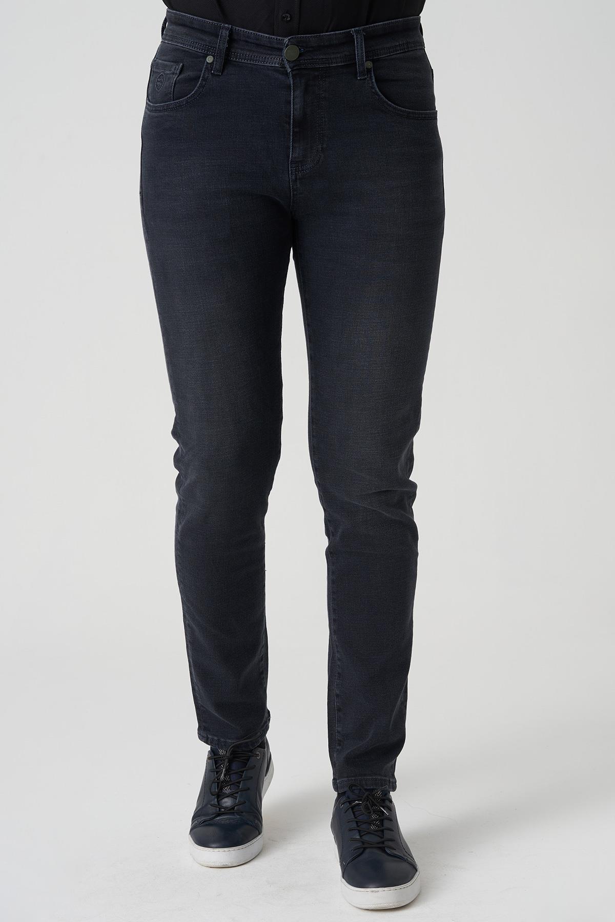 White StoneWHİTE STONE  2025-k  J2501 AYLA JEAN PANTOLON  5 CEP  BLUE BLACK