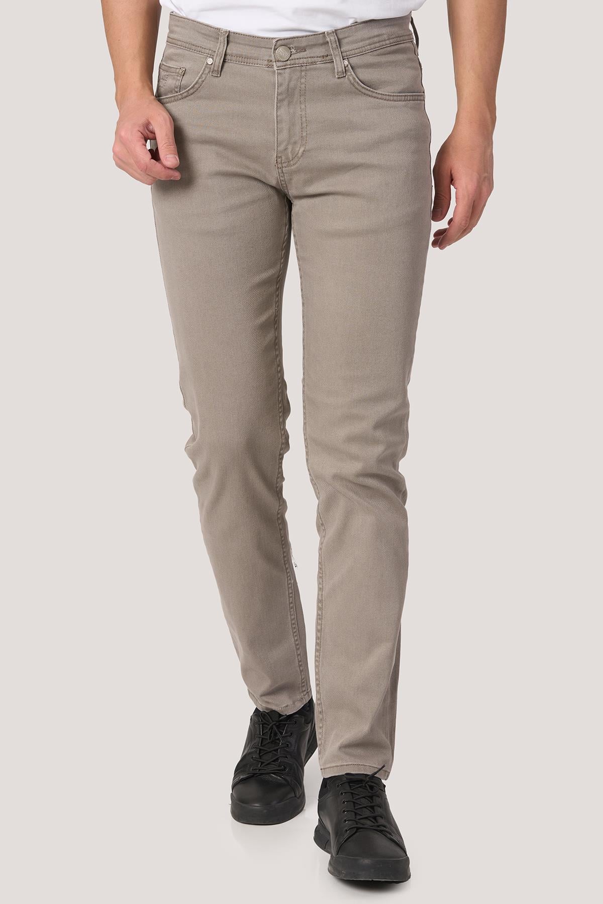 White StoneWHİTE STONE  2025-Y  J2505 MDL1  JEAN PANTOLON  5 CEP  K.HAKİ