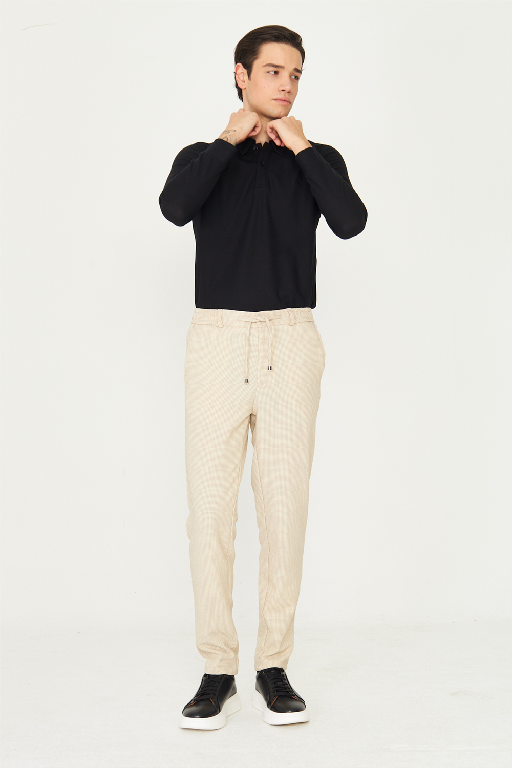 White StoneWHİTE STONE  2026-K  P1064 ROYAL JOGGER PANTOLON    BEJ