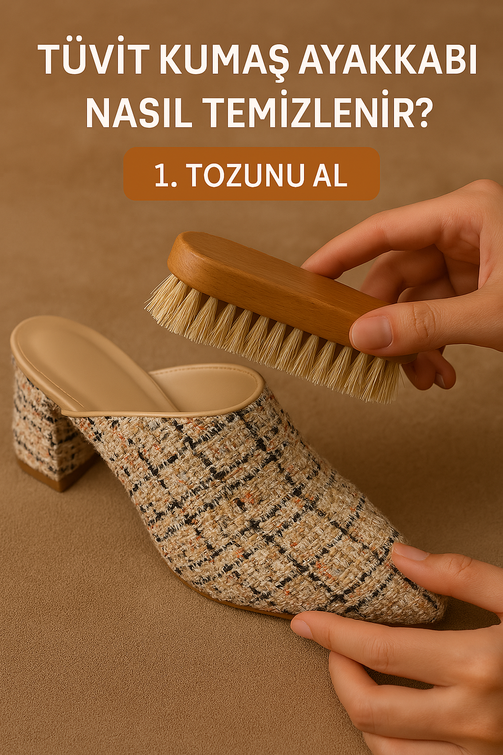 Tüvit Kumaş Ayakkabı Nasıl Temizlenir?