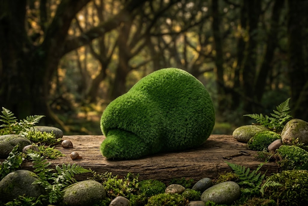 Hedgehog small Küçük Kirpi Figürlü Peyzaj Sanatı - Çelik Konstrüksiyon Yapay Çim Heykeli ve Topiary 40x73x43 cm