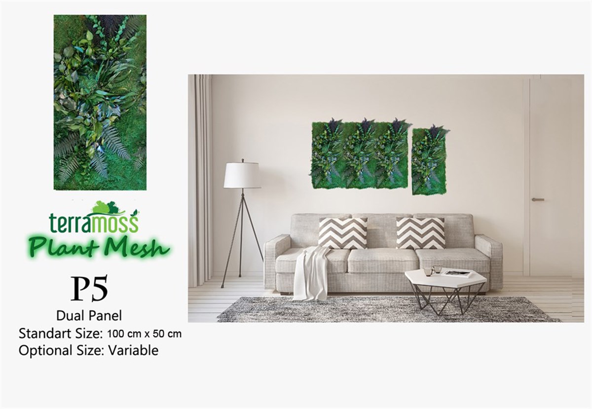 Solmayan Yosun Panel P5 50x50cm