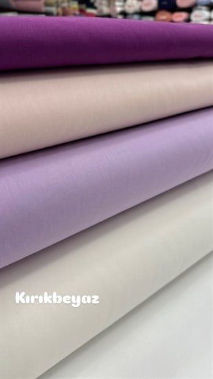 Düz Renk Akfil Kumaş Kırık Beyaz