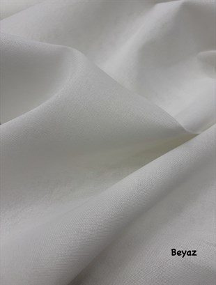 Nazende Sayılabilir Kumaş Beyaz