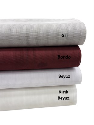 Tel Kırma Tülü (Ankara Tülü) Beyaz