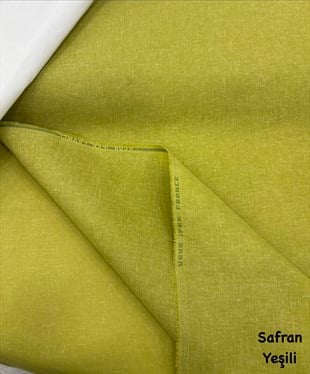 Uğur İpek Fransız Keteni Safran Yeşili