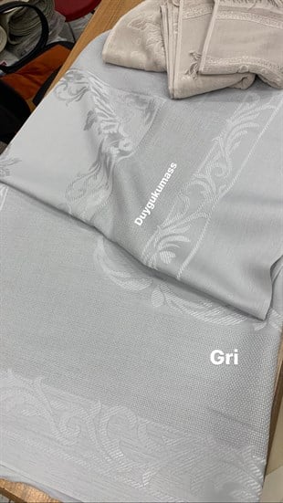 Başak Desen Etamin Boşluklu Seccade, Kare Örtü ve El Havlusu Set