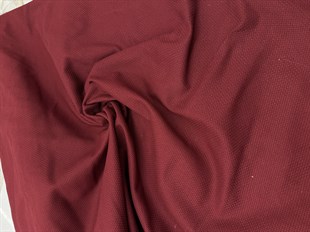 11 Count Etamin Kumaş %100 Pamuk Nakışlık Bordo