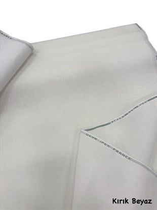Uğur İpek Fransız Keteni Kırık Beyaz