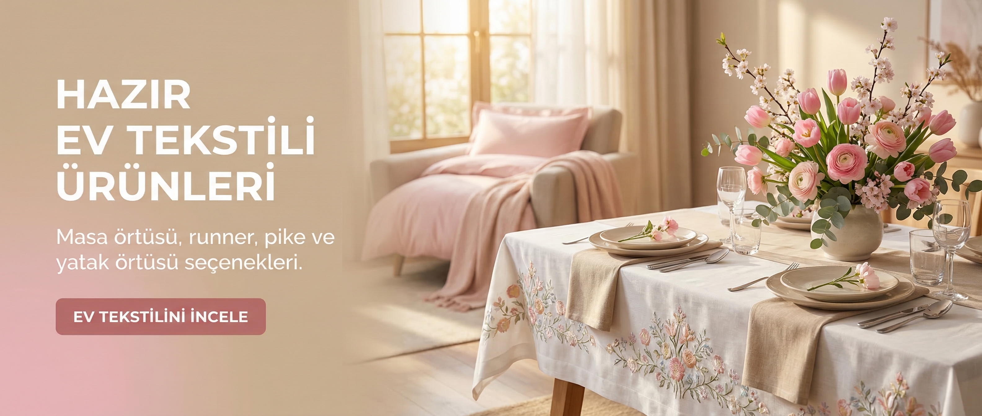 Hazır Ev Tekstili Ürünleri